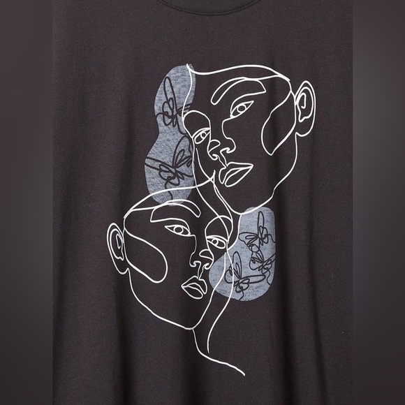 Torrid Line Woman Relaxed Fit Signature Jersey Crew Neck Tee - Picture 4 of 7